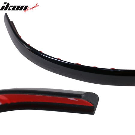 Gloss Black 236 Inch Fender Flare Extension Wheel Eyebrow Moulding Trim Lip