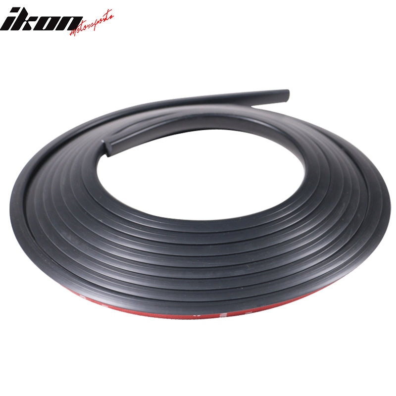 236 Inch Matte Black Fender Flare Wheel Eyebrow Moulding Trim Protector Lip