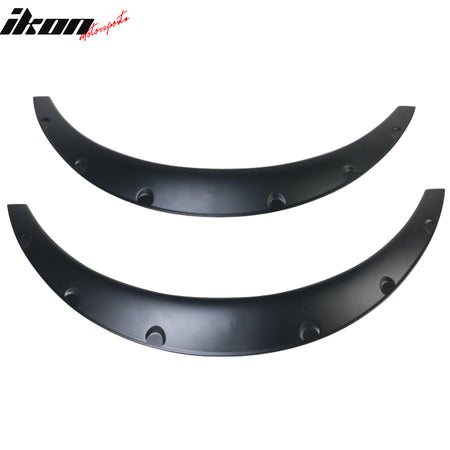 Ikon V2 Universal 50mm Front & 70mm Wide Rear PU Fender Flares Set of 4