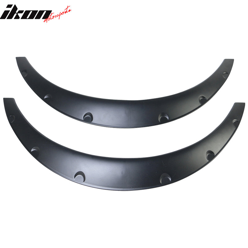 Ikon V2 Universal 70mm Thickness Rear PU Fender Flares