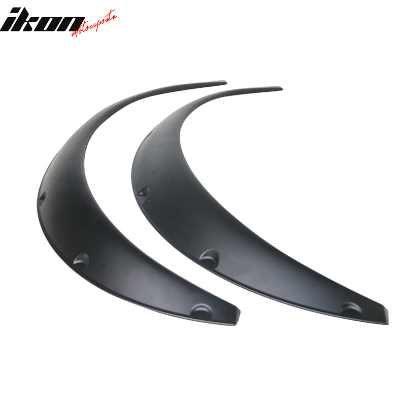 Ikon V2 Universal 70mm Thickness Rear PU Fender Flares