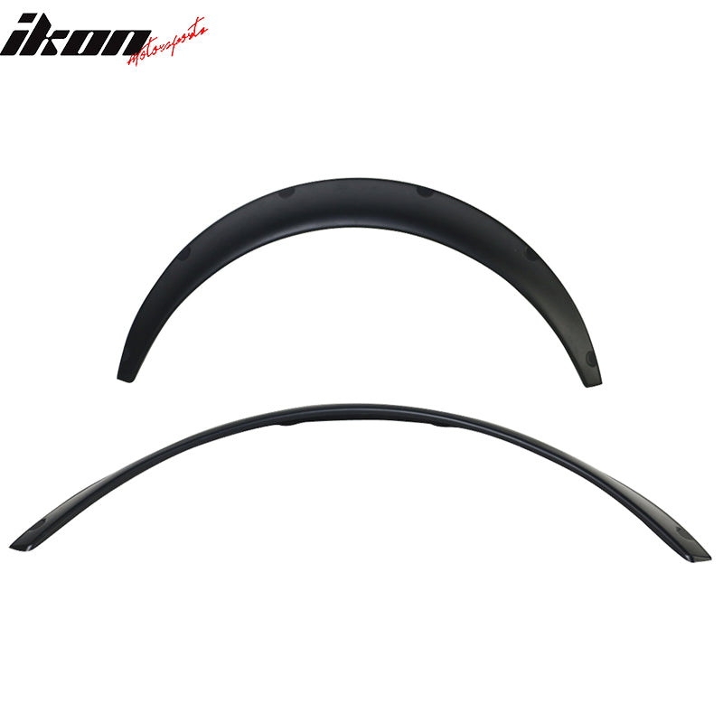 Ikon V2 Universal 70mm Wide PU Fender Flares 4PC Set