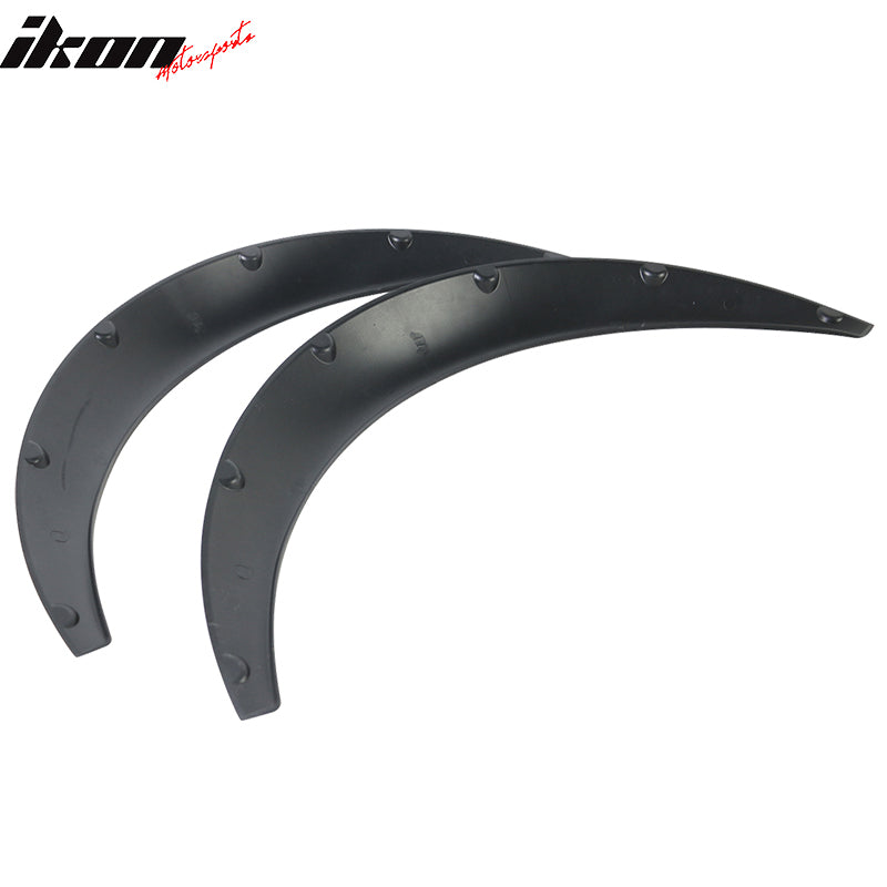 Ikon V2 Universal 70mm Thickness Rear PU Fender Flares