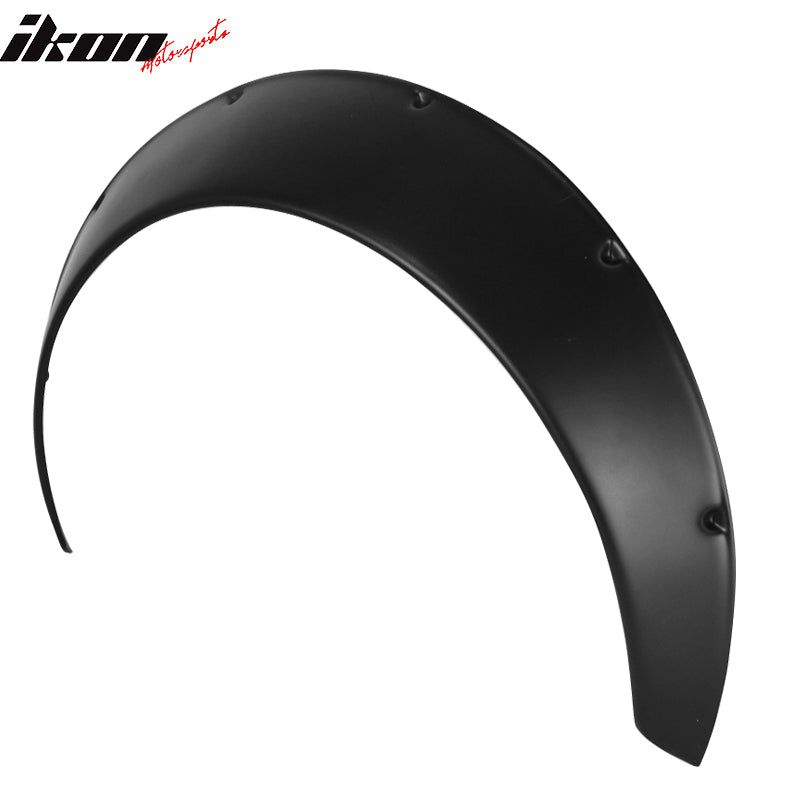 90MM 2x Universal Car Rear Fender Flares Guard Extra Wide Body Wheel Arches