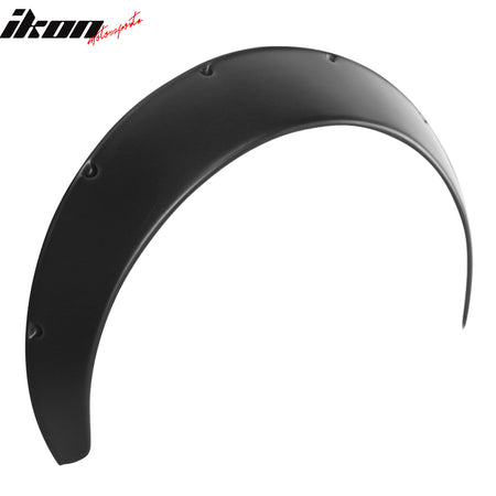 90MM 2x Universal Car Rear Fender Flares Guard Extra Wide Body Wheel Arches