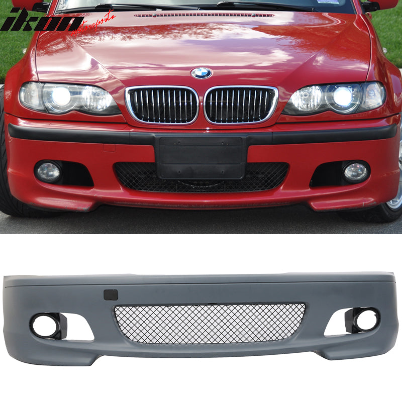 2000-2006 BMW E46 3 Series 2Dr MT M Sport Front Bumper Cover PP