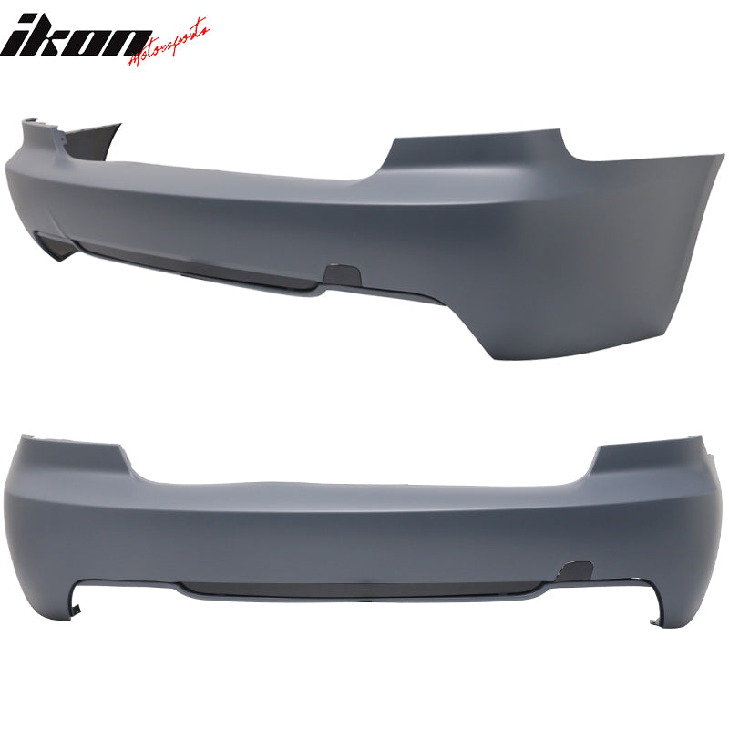 Fits 07-13 E92 3 Series Coupe 335 335i MT Msport Rear Bumper Cover&Diffuser