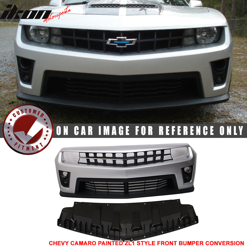 2010-2013 Chevy Camaro ZL1 Paint # WA636R Front Bumper Conversion PP