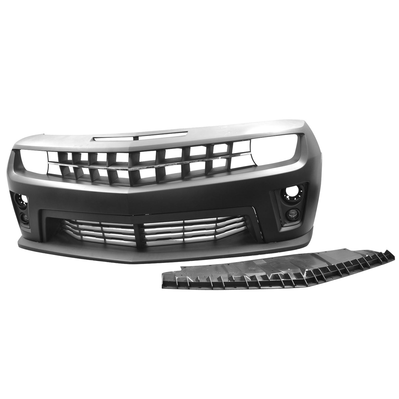 2010-2013 Chevy Camaro SS V8 ZL1 Front End Conversion PP Bumper DRL Fog Light