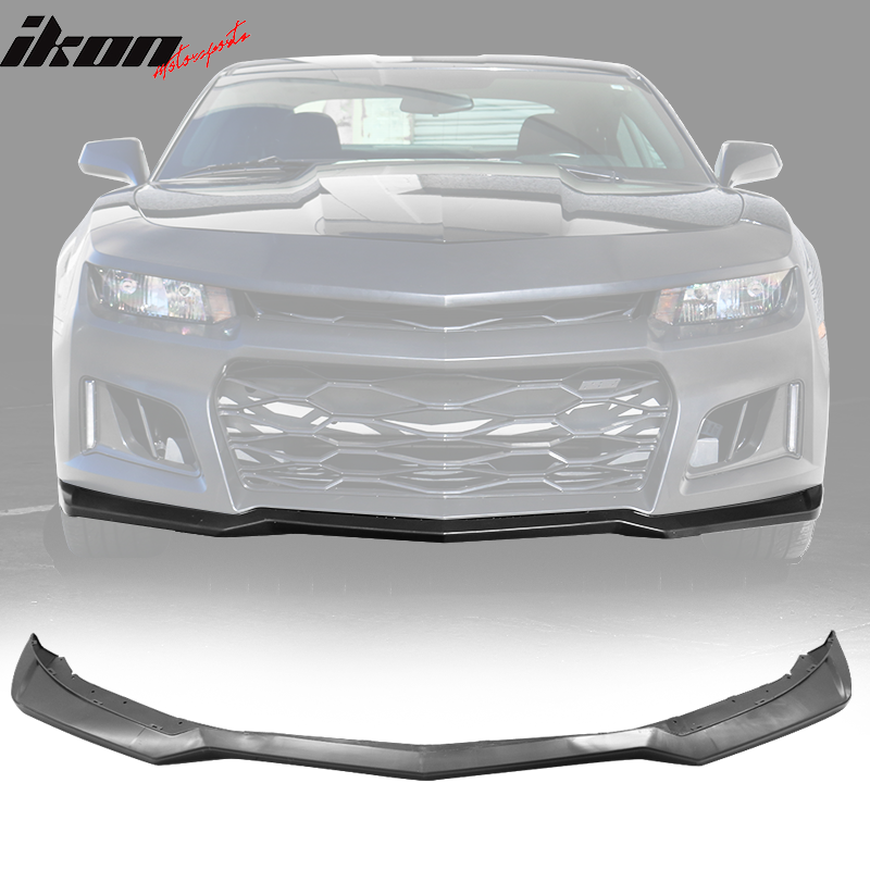 2014-2015 Chevy Camaro ZL1 Style Unpainted Front Bumper Lip Spoiler PP