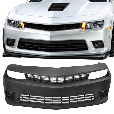 Fits 14-15 Chevy Camaro SS Style Front Bumper Cover Conversion PP w/ Fog Lights