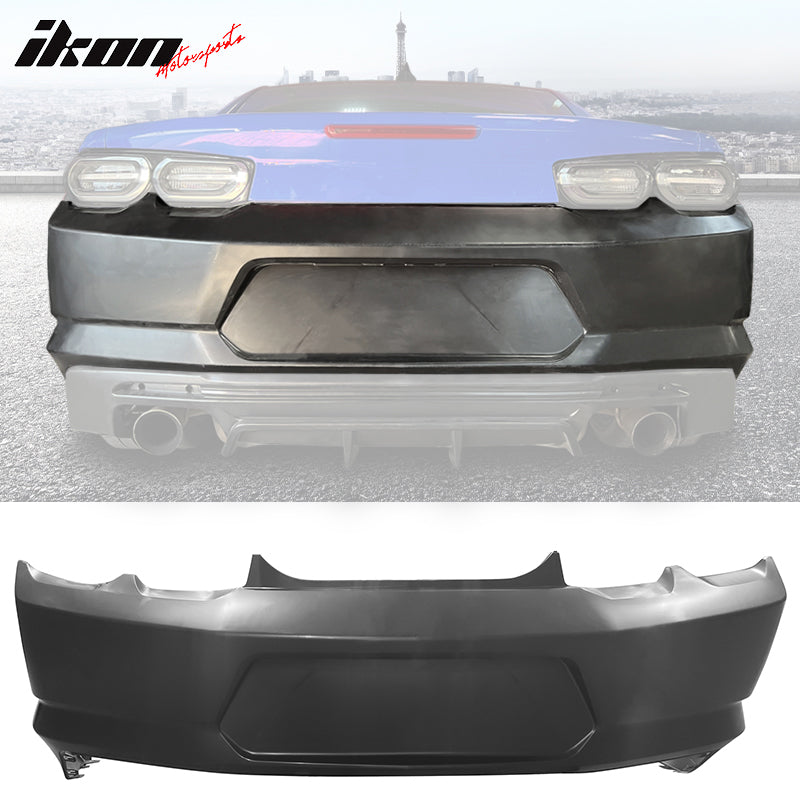 2016-2018 Chevy Camaro ZL1 Style Unpainted Rear Bumper Conversion PP