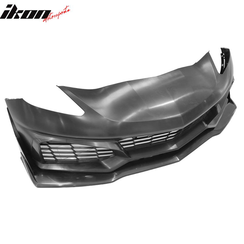 Fits 14-19 Chevy Corvette C7 PP Front Bumper Conversion Kits Upgrade To 2019 ZR1