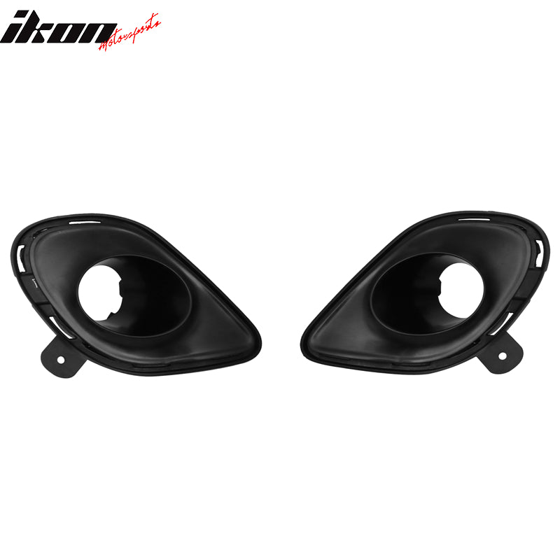 2015-2022 Dodge Charger 2PCS Front Fog Light Lamp Frame Cover Brackets