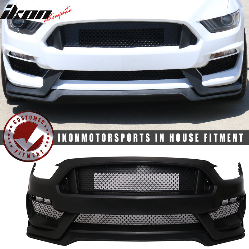 Fits 15-17 Ford Mustang GT350 Front Bumper Retrofit Full