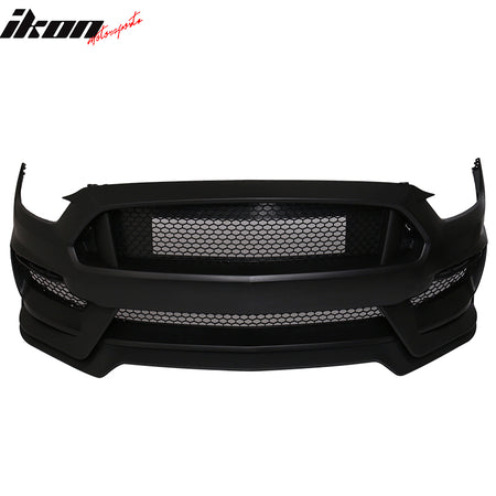 Fits 15-17 Ford Mustang GT350 Style Front Bumper Retrofit Full Conversion Kit