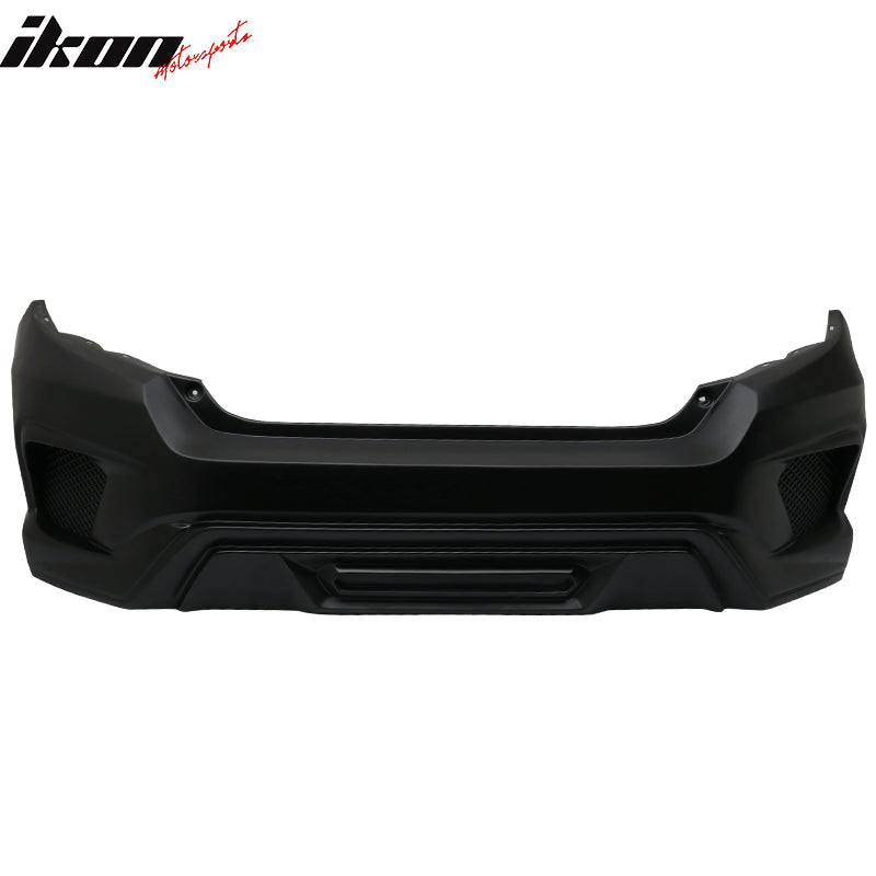 Fits 16-21 Civic Sedan Gen X Concept Style Front & Rear Bumper Conversion Kit PP