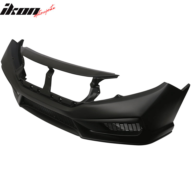 Fits 16-21 Civic Sedan Gen X Concept Style Front & Rear Bumper Conversion Kit PP