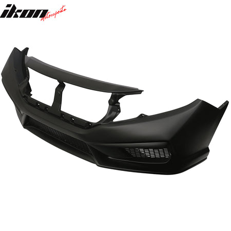 Fits 16-21 Civic Sedan Gen X Concept Style Front & Rear Bumper Conversion Kit PP