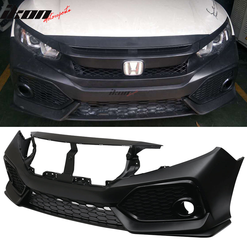 2016-2021 Honda Civic Si Sedan Coupe OE Style Front Bumper PP