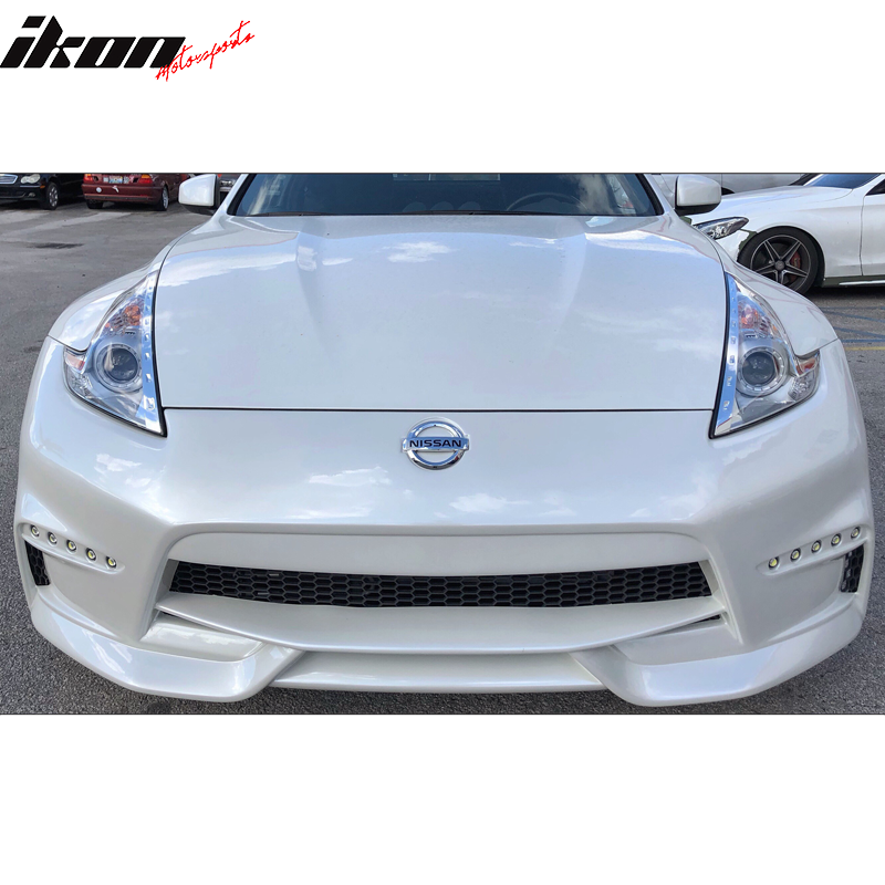 Fits 09-20 Nissan 370Z NS Style Front Bumper Cover Conversion Unpainted PP