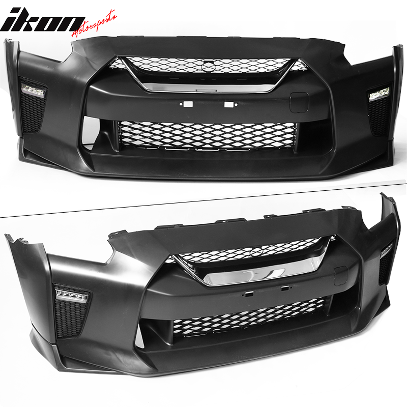 Fits 09-22 Nissan R35 GTR Upgrade 09-16 to 17-22 Front Bumper Cover Conversion