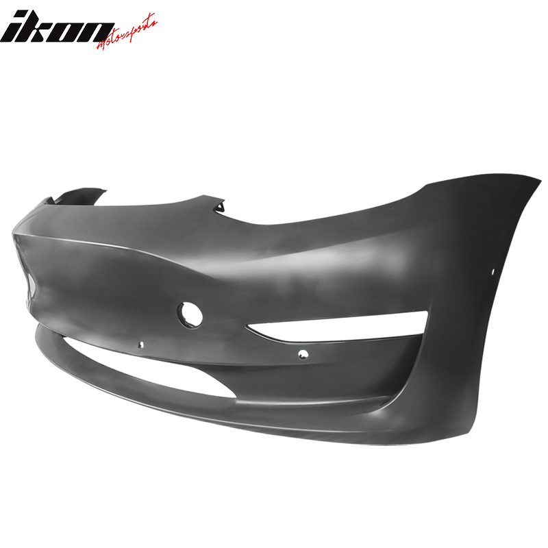 Fits 17-23 Tesla Model 3 Factory Replacement Front Bumper Cover