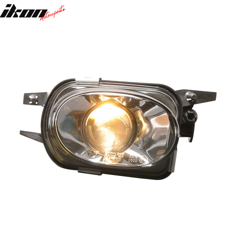 Fits 01-07 Benz W203 C-Class Sedan 2PCS Front Bumper Fog Lights Lamp Replacement