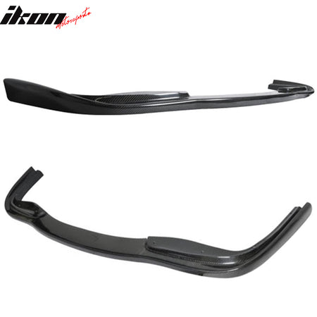 Fits 96-03 BMW E39 5 Series H Style CF Front Bumper Lip For Aftermarket M Bumper