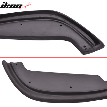 Fits 99-06 BMW E46 3 Series H Style PP Front Bumper Lip For Aftermarket M Bumper