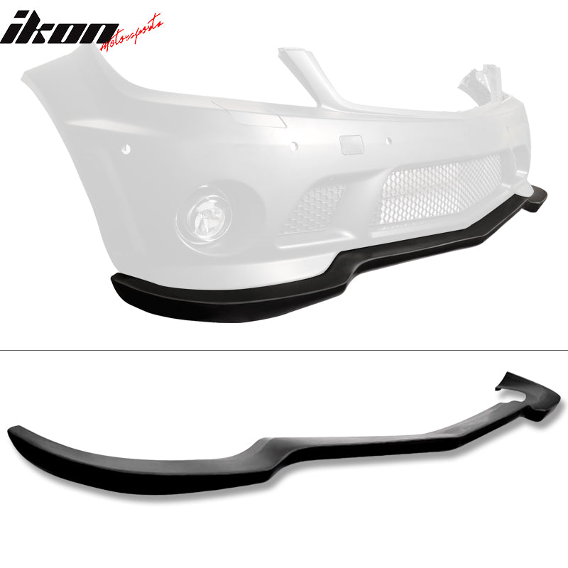 2008-2010 Benz W204 C-Class H Style Unpainted Front Bumper Lip PP