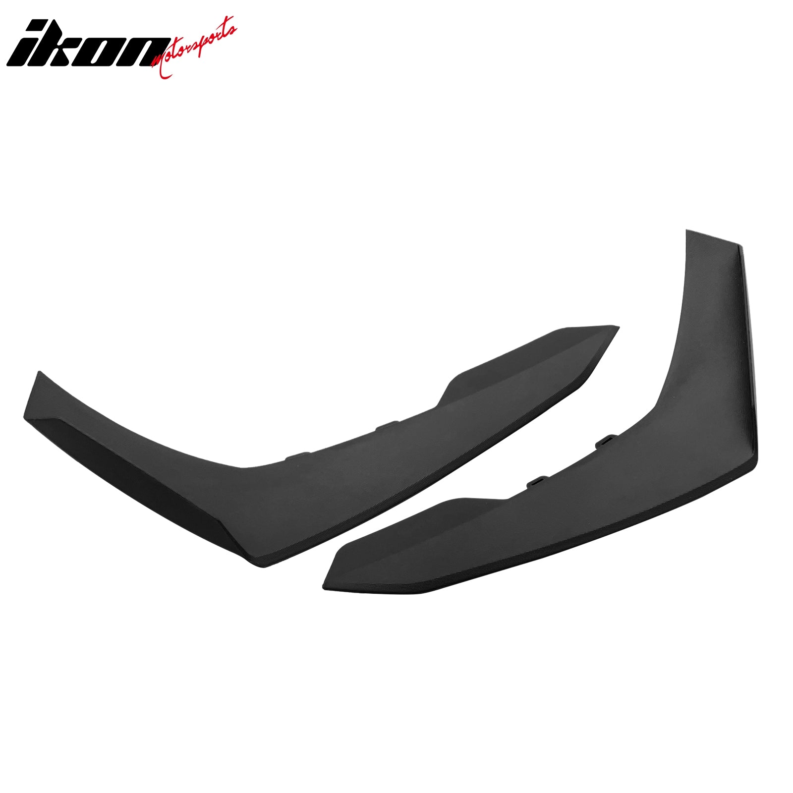 Fits 16-24 Chevrolet Camaro 1LE Style 2PCS Front Bumper Side Splitter Canards PP