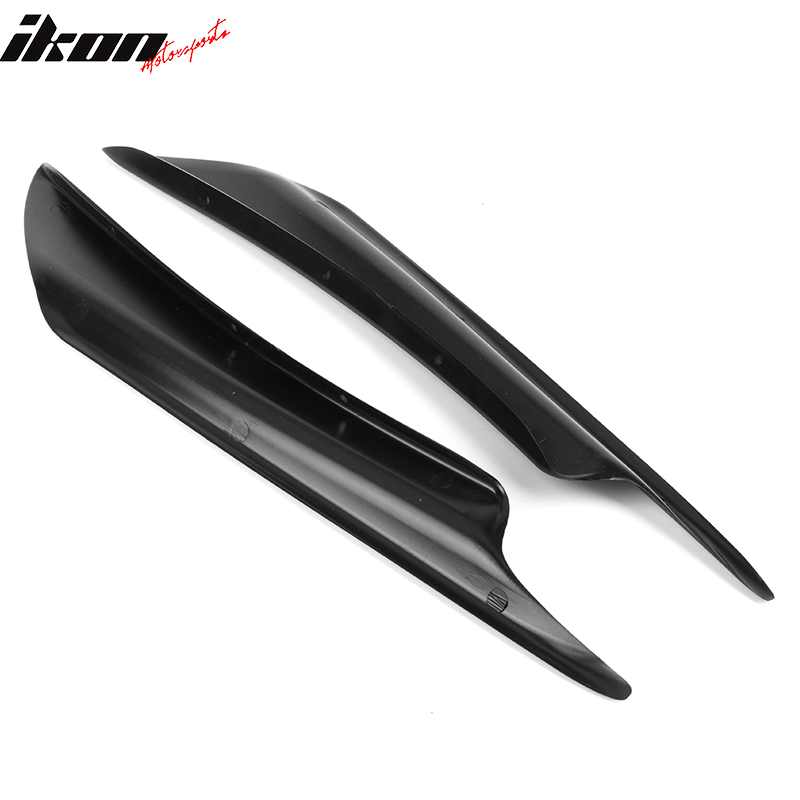 Clearance Sale Universal Texture Carbon Fiber V1 A Front Bumper Lip Canards 40CM