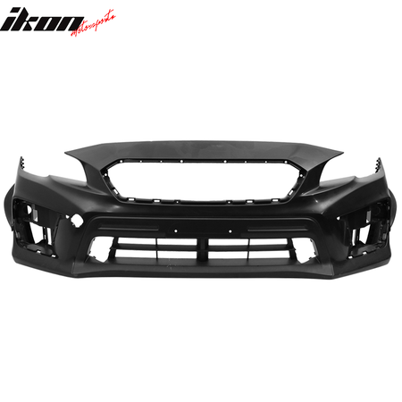 Fits 18-21 Subaru WRX STI WRC Style Front Bumper Canards 2 PC - PU