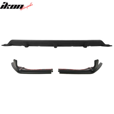 Clearance Sale Fits 19-23 BMW G07 X7 M Sport 3PCS Rear Bumper Lip Diffuser ABS