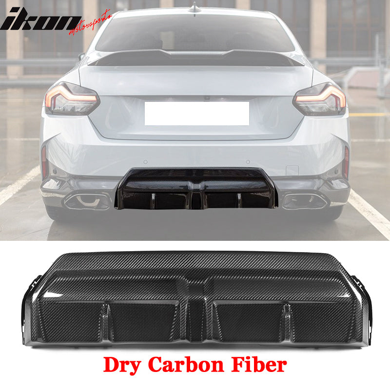 2022-2025 BMW G42 220i M Sport Performance Rear Lip Dry Carbon Fiber