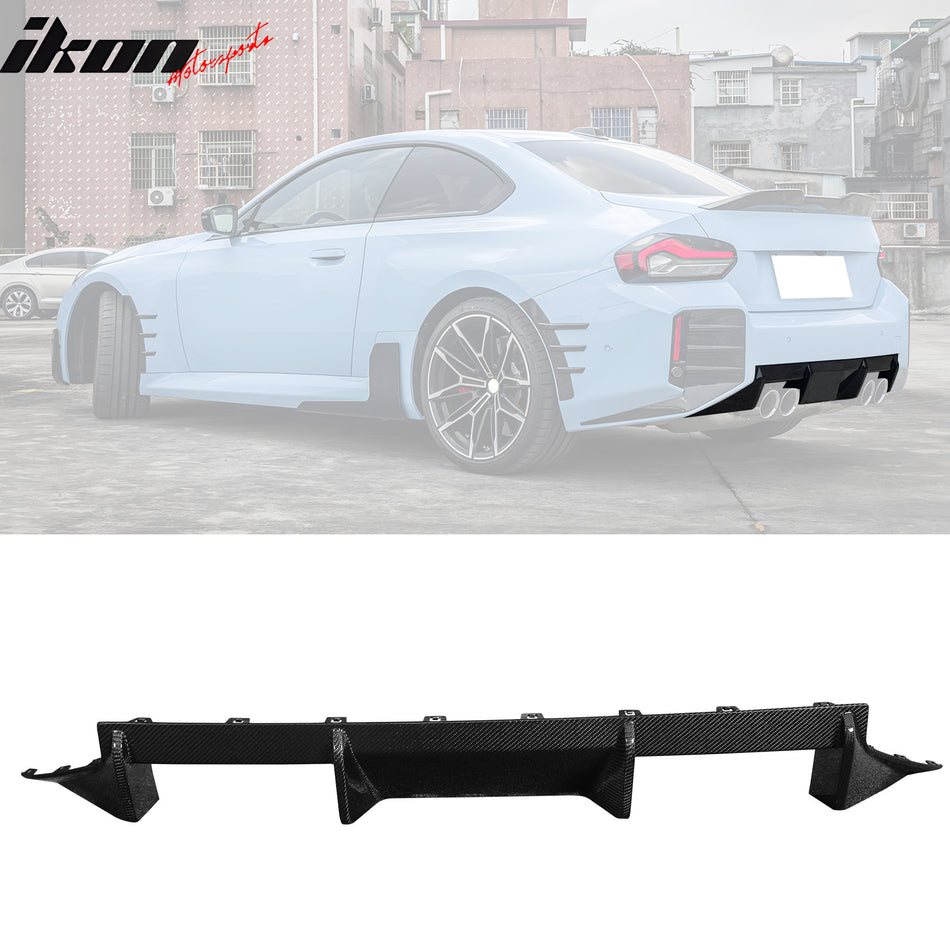 2023-2024 BMW G87 M2 M Performance Rear Bumper Diffuser Carbon Fiber