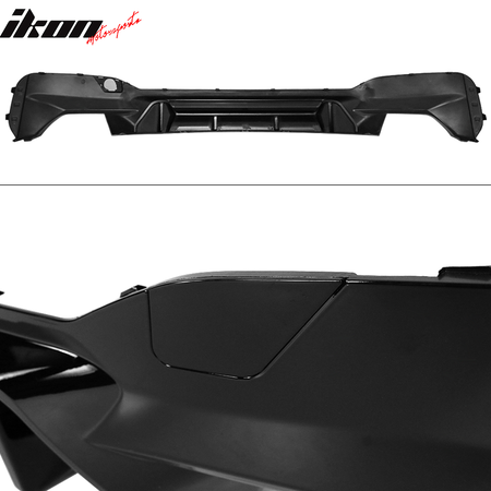 Fits 2018-2019 BMW F90 M5 M-P Style Rear Bumper Lip Diffuser Replacement