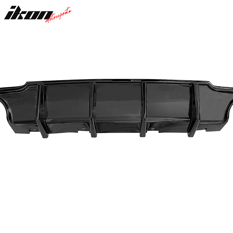 Fits 15-23 Chrysler 300 Shark Fin Rear Diffuser Lip with LED Light