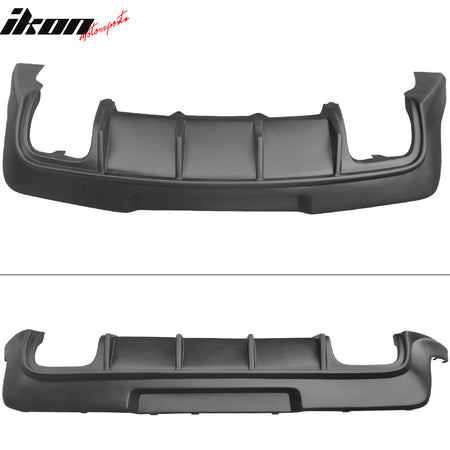 Fits 14-15 Chevy Camaro ZL1 Rear Diffuser Bumper Lip Lower Valance PP Spats Kit