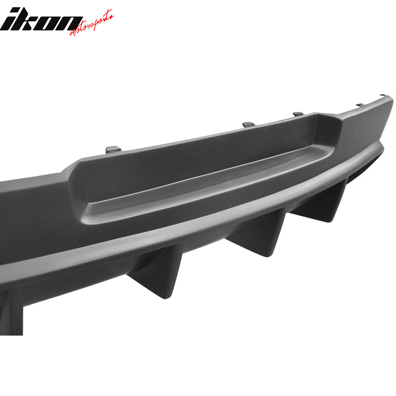 Fits 14-15 Chevy Camaro ZL1 Rear Diffuser Bumper Lip Lower Valance PP Spats Kit