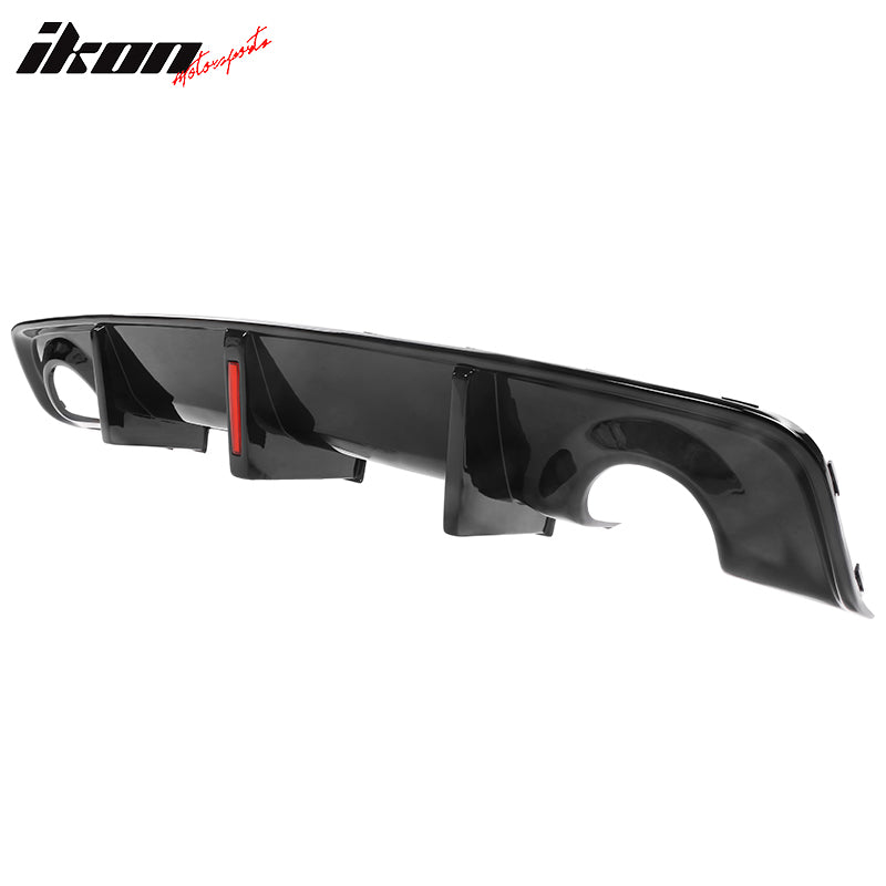 For 20-23 Dodge Charger Widebody 4DR Rear Diffuser W/ Brake Light PP