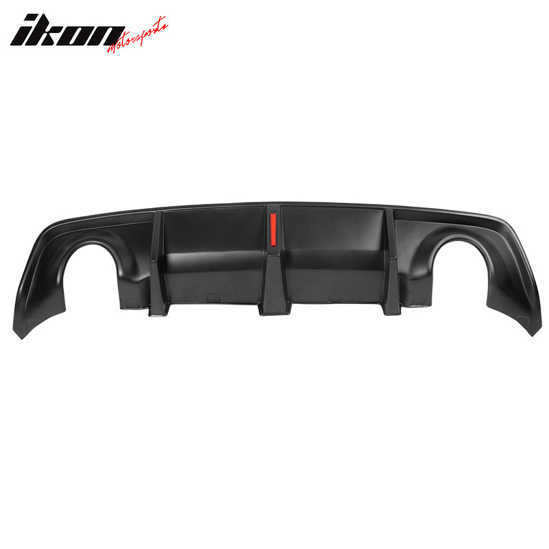 For 20-23 Dodge Charger Widebody 4DR Rear Diffuser W/ Brake Light PP