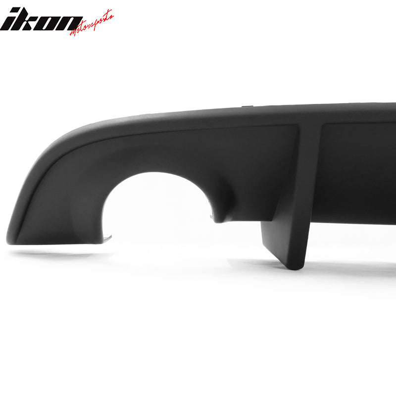 Fits 15-23 Dodge Charger SRT OE Style Rear Bumper Lip Diffuser PP Matte Black