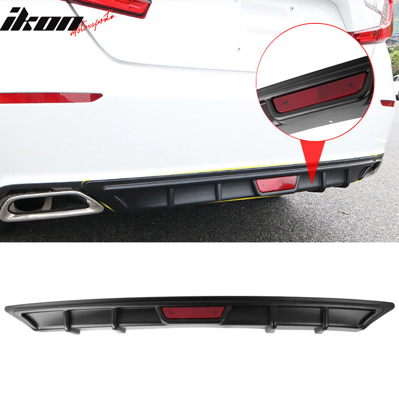 2018-2022 Honda Accord OEM Style Unpainted Rear Bumper Diffuser PP