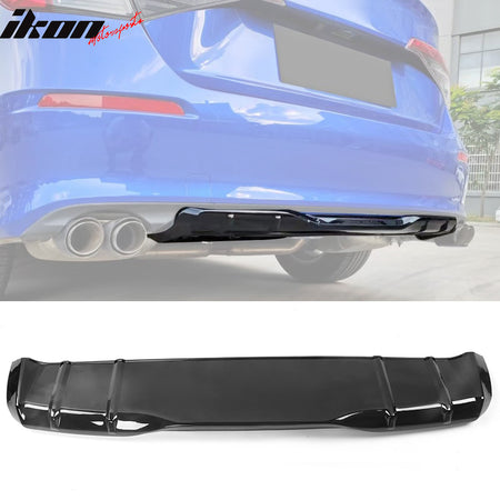 For 22-24 Honda Civic 11th Gen MD PP Rear Bumper Diffuser Lip