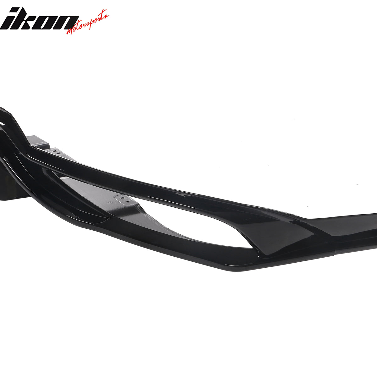 Fits 22-24 Civic Hatchback Gloss Black Rear Bumper Diffuser W/ Corner Spats PP