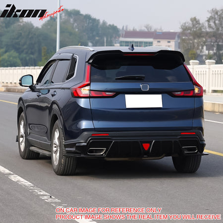 Fits 23-24 Honda CR-V IKON Rear Bumper Lip Diffuser PP W/ LED