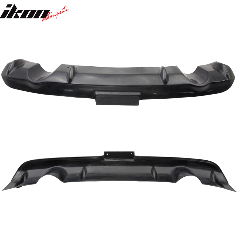 Fits 03-07 Infiniti G35 Coupe JDM NS Style Rear Bumper Valance Add-On Diffuser