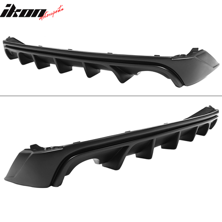 Fits 14-16 Lexus IS250 IS350 IS200t Rear Bumper Lip Diffuser Shark PP Unpainted